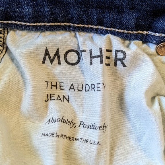 Mother Denim x Miranda Kerr The Audrey Jean Absolutely Positively Sz 24 Stretch - Picture 7 of 10